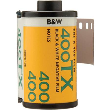 Kodak Professional Tri-X 400TX 135-36 - panchromatyczny czarno-biały film negatywowy